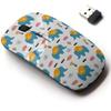 2.4G Wireless Mouse with Cute Pattern Design for All Laptops and Desktops with Nano Receiver - Baby Pattern Elephant Summer view 1