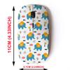 2.4G Wireless Mouse with Cute Pattern Design for All Laptops and Desktops with Nano Receiver - Baby Pattern Elephant Summer view 2