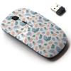 2.4G Wireless Mouse with Cute Pattern Design for All Laptops and Desktops with Nano Receiver - Cute Tropical Leaves Monstera Doodle view 1