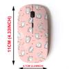 2.4G Wireless Mouse with Cute Pattern Design for All Laptops and Desktops with Nano Receiver - Cute Mouse Rats Pattern view 2