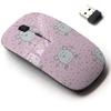 2.4G Wireless Mouse with Cute Pattern Design for All Laptops and Desktops with Nano Receiver - 2020 Mouse Symbol view 1