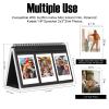 Mini Photo Album for Fujifilm Instax Mini Camera, 96 Pockets Photo Album for Polaroid, Leather Desktop Display Album for Instax Mini 12 11 9 40 8 7 Evo LiPlay Instant Camera, 2x3 Photo Album, White view 2