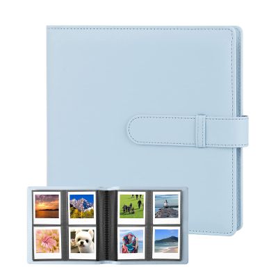 288 Pockets Photo Album for Fujifilm Instax Square SQ1 SQ6 SQ10 SQ20 Instant Camera, SP-3 Mobile Printer, Extra Large Picture Albums for Fujifilm Instax Square Instant Film (Blue)
