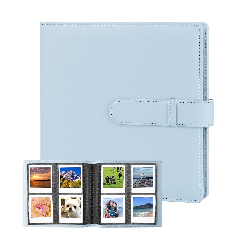 288 Pockets Photo Album for Fujifilm Instax Square SQ1 SQ6 SQ10 SQ20 Instant Camera, SP-3 Mobile Printer, Extra Large Picture Albums for Fujifilm Instax Square Instant Film (Blue)