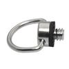 LRONG 2PCS 1/4 inch D Ring Screw Hinged Holder Camera Fixing Screw hread for Tripod DSLR Cameras view 4