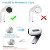 12 Pieces Replacement Ear Tips for Airpods Pro and Airpods Pro 2nd Generation with Noise Reduction Hole, Silicone Ear Tips for Airpods Pro with Portable Storage Box and(S/M/L) (6 Pairs) view 3