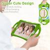 LEHEE Case for iPad Mini 5/4/3/2/1, Rotate Shockproof Stand Kids Friendly Heavy Duty Protective Case for iPad Mini, Mini 5 (2019), Mini 4, iPad Mini 3rd Generation, Mini 2, Green view 4