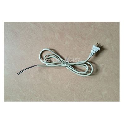 2 pin Flat Plug Power Cord White 2 cores Power line Electric Fan Parts