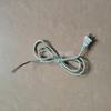 2 pin Flat Plug Power Cord White 2 cores Power line Electric Fan Parts view 2