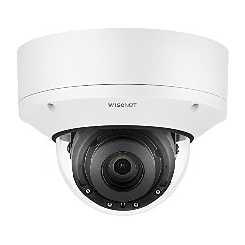 Hanwha Techwin Wisenet PNV-A6081R IP67/ IK10+ 2MP AI Day/Night Vandal Proof Dome Camera