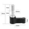 BGNing 2Pcs Knob Screw with M5 Male Threading Rotating Adjustable Thumb Lever Screw 17mm Length CNC M5 Screw Stainless Steel L Shape Locking Wrench view 2