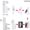 4 Pack Door Window Alarm, Magnetic Burglar Alert Sensor, Loud Door Alarms for Kids Safety, DIY for Home Security, Office Protection,Shopping Store AAA Battery view 3