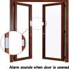 4 Pack Door Window Alarm, Magnetic Burglar Alert Sensor, Loud Door Alarms for Kids Safety, DIY for Home Security, Office Protection,Shopping Store AAA Battery view 4