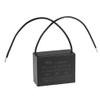 uxcell Ceiling Fan Capacitor CBB61 35uF 250V AC 2 Wires Metallized Polypropylene Film Capacitor 58x45x26mm for Electric Fan Pump Motor Generator view 1