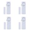 4 Pack Window Door Alarm, Door Sensor Alarm for Kids Safety, AlarmSystem for Home Security for Pool, Garage, Apartment, Dorm, RV and Office view 1
