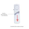 4 Pack Window Door Alarm, Door Sensor Alarm for Kids Safety, AlarmSystem for Home Security for Pool, Garage, Apartment, Dorm, RV and Office view 3