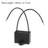 uxcell Ceiling Fan Capacitor CBB61 4.7uF 250V AC 2 Wires Metallized Polypropylene Film Capacitor 38x28x18mm for Electric Fan Pump Motor Generator view 3