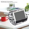 Alvinlite Tablet Pillow,Portable Tablet Cushion Printed Canvas Reading Bracket for Smartphone Books(#2) view 3