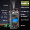 Rugged Radios GMRS Two Way Handheld Radio Walkie Talkie for Hiking Camping Overlanding Off Road  Features Grey Long Range Weather Channels and Rechargeable Battery view 4