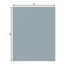 CountryArtHouse Metallic Silver Acid Free 11x14 Backing Board - Uncut Photo Mat Board - 10 Sheets view 2