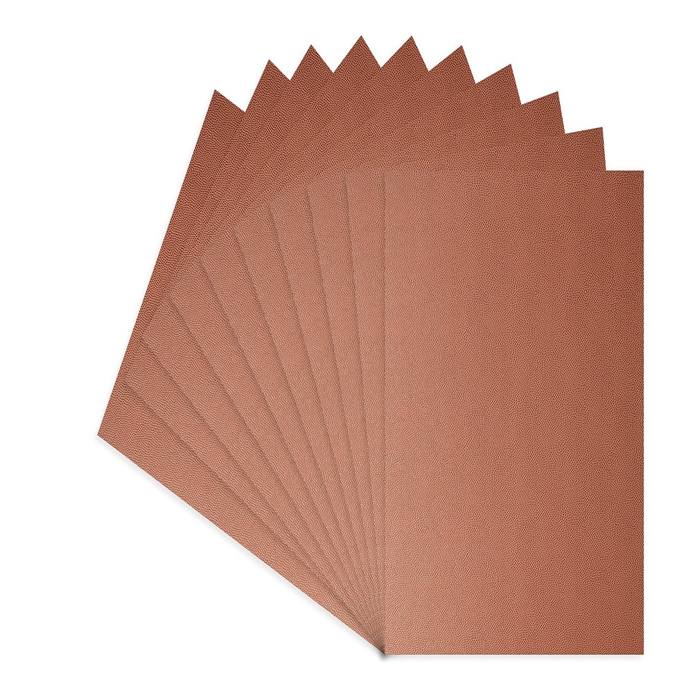 CountryArtHouse Football Texture Acid Free 8x10 Backing Board - Uncut Photo Mat Board - 10 Sheets