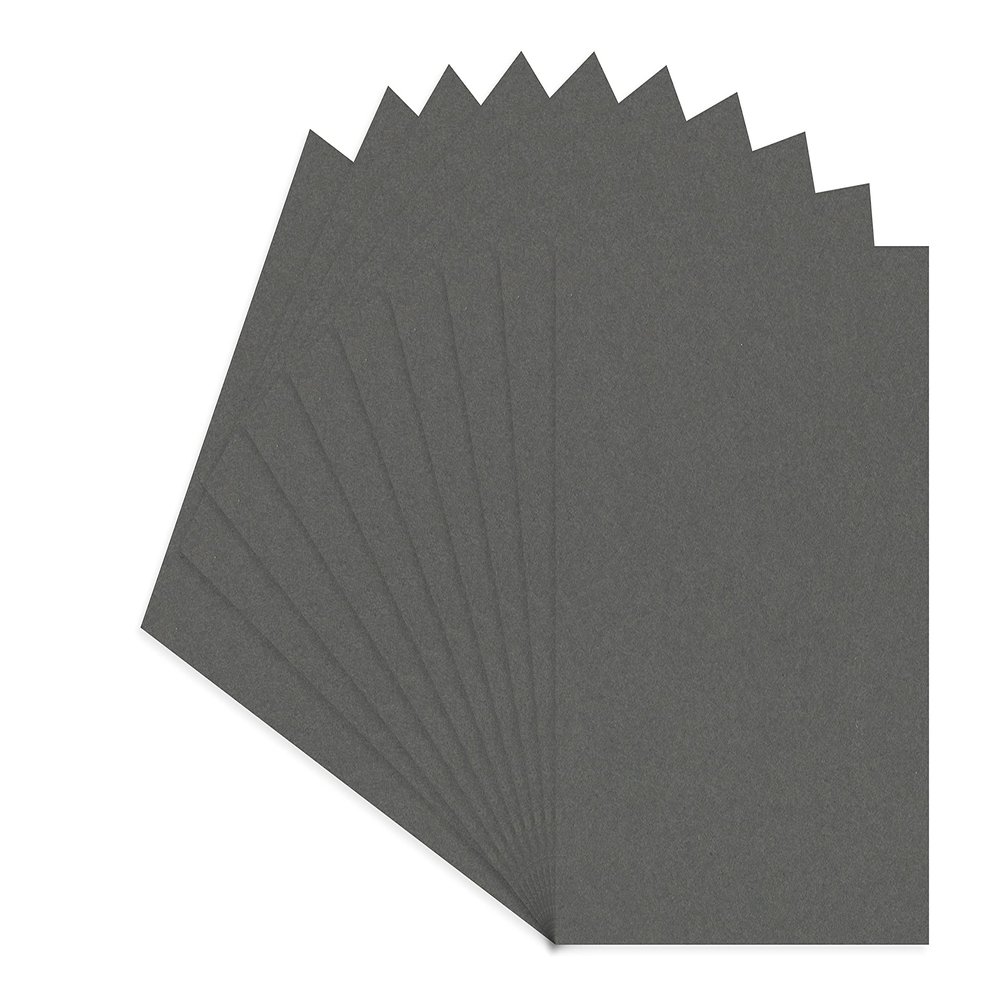 CountryArtHouse Charcoal Acid Free 32x40 Backing Board - Uncut Photo Mat Board - 10 Sheets