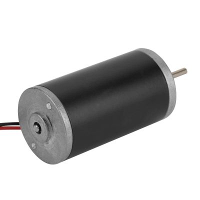 Permanent magnet DC motor, 31ZY 6V/12V/24V DC brush motor 3500-8000 rpm, DC carbon brush motor Electric motor with high and low(12V8000 turn, Blue)