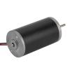 Permanent magnet DC motor, 31ZY 6V/12V/24V DC brush motor 3500-8000 rpm, DC carbon brush motor Electric motor with high and low(12V8000 turn, Blue) view 1