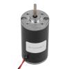 Permanent magnet DC motor, 31ZY 6V/12V/24V DC brush motor 3500-8000 rpm, DC carbon brush motor Electric motor with high and low(12V8000 turn, Blue) view 4