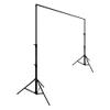 10FT x 10FT - DIY Adjustable Metal Backdrop Support Stand - Photo Booth Backdrop Stand Kit view 1