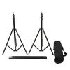 10FT x 10FT - DIY Adjustable Metal Backdrop Support Stand - Photo Booth Backdrop Stand Kit view 4