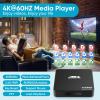 4K@60hz MP4 Media Player Support 8TB HDD/ 256G USB Drive/SD Card with HDMI/AV Out for HDTV/PPT MKV AVI MP4 H.265-Support Advertising Subtitles/Timing, Networkable, Mouse&Keyboard Control view 2