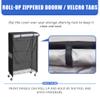 Wire Shelf Cover 60x24x72 Heavy Duty 600D Waterproof Dustproof Zipper Cover view 4