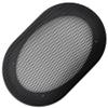 2 Pcs for 4x6 Inch Speaker Conversion Grill Cover Car Audio Decorative Circle Metal Mesh Grille Protection Net Black 187x122mm/7.36x4.80in view 3