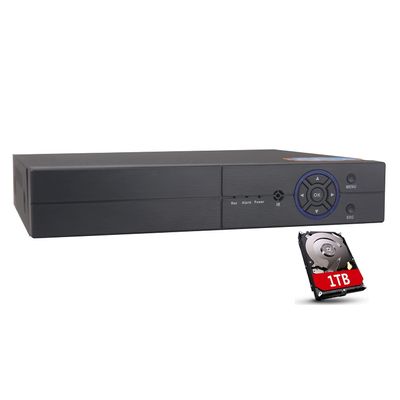 16CH 1080P 5-in-1 HD Hybrid DVR&NVR Support 5MP IP Camera+1080P AHD/TVI/CVI Camera and 960H Analog Camera Standalone DVR CCTV Surveillance Security System Video Recorder (1TB HDD Preinstalled)