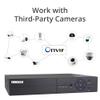 16CH 1080P 5-in-1 HD Hybrid DVR&NVR Support 5MP IP Camera+1080P AHD/TVI/CVI Camera and 960H Analog Camera Standalone DVR CCTV Surveillance Security System Video Recorder (1TB HDD Preinstalled) view 3