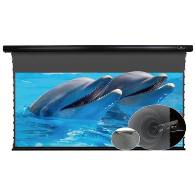 VIVIDSTORM-Slimline Tab-tensioned Screens,Sound Transparent Obsidian Long Focus ALR Screen,Home/Cinema/Class Screen,Compatible with Lumen up to 2500ANSI Short Throw Projector,V1BMSLPALR120H