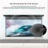 VIVIDSTORM-Slimline Tab-tensioned Screens,Sound Transparent Obsidian Long Focus ALR Screen,Home/Cinema/Class Screen,Compatible with Lumen up to 2500ANSI Short Throw Projector,V1BMSLPALR120H view 4