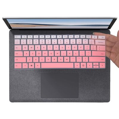 Microsoft Surface Keyboard Cover - Laptop 6/5/4 13.5"/"15", Studio 2 (2023)/Studio 14.4" - Protective Skin - Ombre Pink