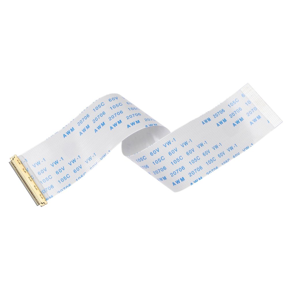 uxcell FFC FPC Cable 0.5mm Pitch 40 Pin 150mm Flexible Flat Ribbon Cable for LCD Screen A Type