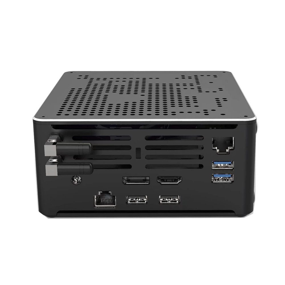 10th i9 Mini PC Server, Windows 11, Core i9 10880H, 32GB DDR4 RAM 512GB NVME SSD, HD2.0, DP, 4K 60Hz, USB-C, Gigabit Lan, Wifi 9260AC, BT5.0, Small Computer, Office/Home/Gaming use, Wake on power
