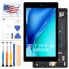 Screen Replacement for Amazon Kindle Fire HD7 HD 7 2019 9th Gen M8S26G LCD Display Touch Matrxi Panel Digitizer Assembly Full Glass with Frame Repair Parts,Including Free Tools view 1
