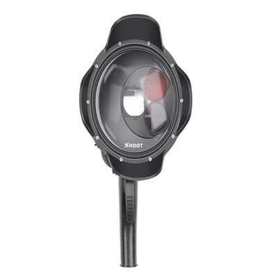 CamGo Shoot Dome Trigger Mount with Red Lens Filter for GoPro Hero 5/6/7 Black Hero(2018)