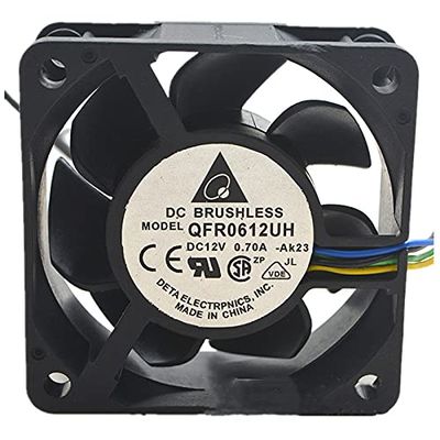 1 PCS QFR0612UH 6025 12V 0.70A 6CM Cooling Fan
