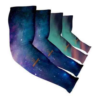 ARMORAY Arm Sleeves for Men - UV Sun Protection - Arm Sleeves for Women - Tattoo Cover Up - Athletic Sports Sleeve for Golf Running Football - Cover Arms for Women & Men