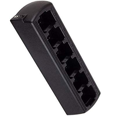 Charger for Motorola Mobius, Six-Bay Desk (Slim Design)
