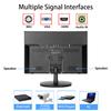 ZOSHING 17inch Security Monitor,Wall-Mounted Monitors Supports USB/Full Format Video Playback,CCTV Monitors with AV/HDMI Input/VGA/Headphone Output,Built-in Speaker, Remote Control view 2