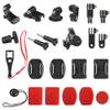 EZESO Essential Skincare Universal Action Camera Accessory Grab Bag with 20 Mounts, J Hook Buckle, Adhesive Sports Camera Accessory Bundle view 1