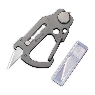 CIVIVI Polymorph Titanium Carabiner Multi-Tool C20045-1