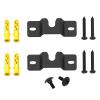 JINGer Sound Bar Wall Mount Brackets for VIZIO Sound BarSoundbar Mounting Bracket for VIZIO SoundBar SB3851C0SB3630E6SB3621nF8MSB4551D5 Speaker with Wall Mount Screws Black view 1
